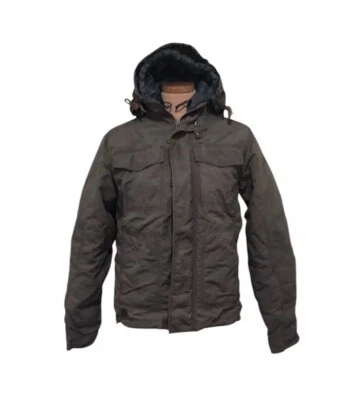 Spiewak 2 Layer Convertible Insulated Coat Size Small Dark Army Green - Image 1 of 4