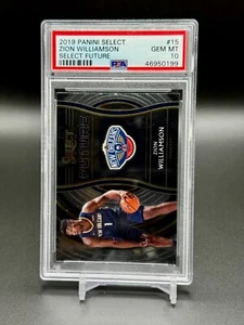 Zion Williamson 2019-20 Panini Select #15 RC ROOKIE SELECT FUTURE PSA 10 GEM MIN - Bild 1 von 2