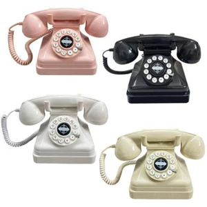 Retro Phone Recorder Antique Old Fashioned Guest Book for Wedding Birthday S2T8 - Picture 1 of 26