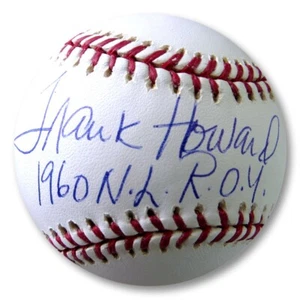 Frank Howard Signed Autographed MLB Baseball Dodgers "1960 NL ROY" JSA AB54021 - Picture 1 of 3