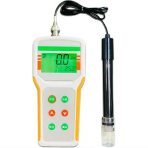 Medidor de pH mV portátil de laboratorio de 0 a 14,00 pH ±1999 mV para farmacia química de alimentos - Imagen 1 de 12