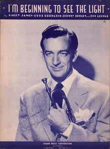 Sheet Music "I'm Beginning To See The Light" Harry James ©1944 - Picture 1 of 1