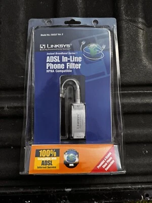 Linksys ADSL Inline Telefon Filter Brandneu im Paket - Bild 1 von 2
