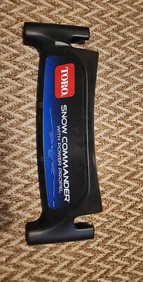 PIEZA OEM TORO 106-4737 PANEL DE MANIJA DE PANTALLA ASM [CON CALCOMANÍA] PARA SNOW COMMANDER - Imagen 1 de 3