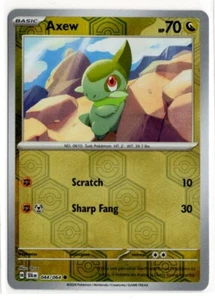Pokemon Shrouded Fable Reverse Holo 044/064 Axew - Bild 1 von 2