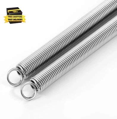 Muelle de puerta de pantalla de 20 pulgadas, resorte de cierre de puerta de pantalla de resorte de extensión larga de 2 piezas Foto 1 de 4