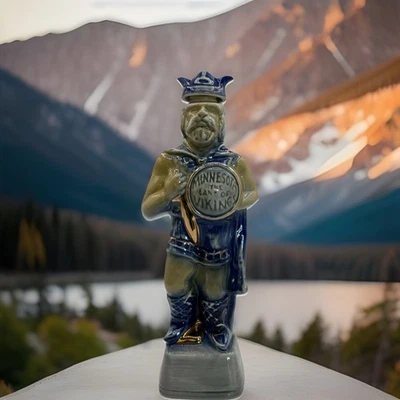 Garrafa de uísque antiga James Beam Minnesota Land of Vikings 1973 - Imagem 1 de 3