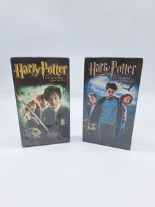 Harry Potter The Chamber Of Secrets & The Prisioner Of Azkaban VHS New Sealed. - Picture 1 of 5