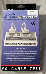 PC Cable Tester Model # 72-6707 NOS - Picture 1 of 8