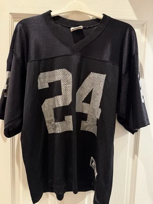 Camiseta deportiva vintage de los Oakland Raiders Charles Woodson #24 para principiantes talla 46/M Foto 1 de 4