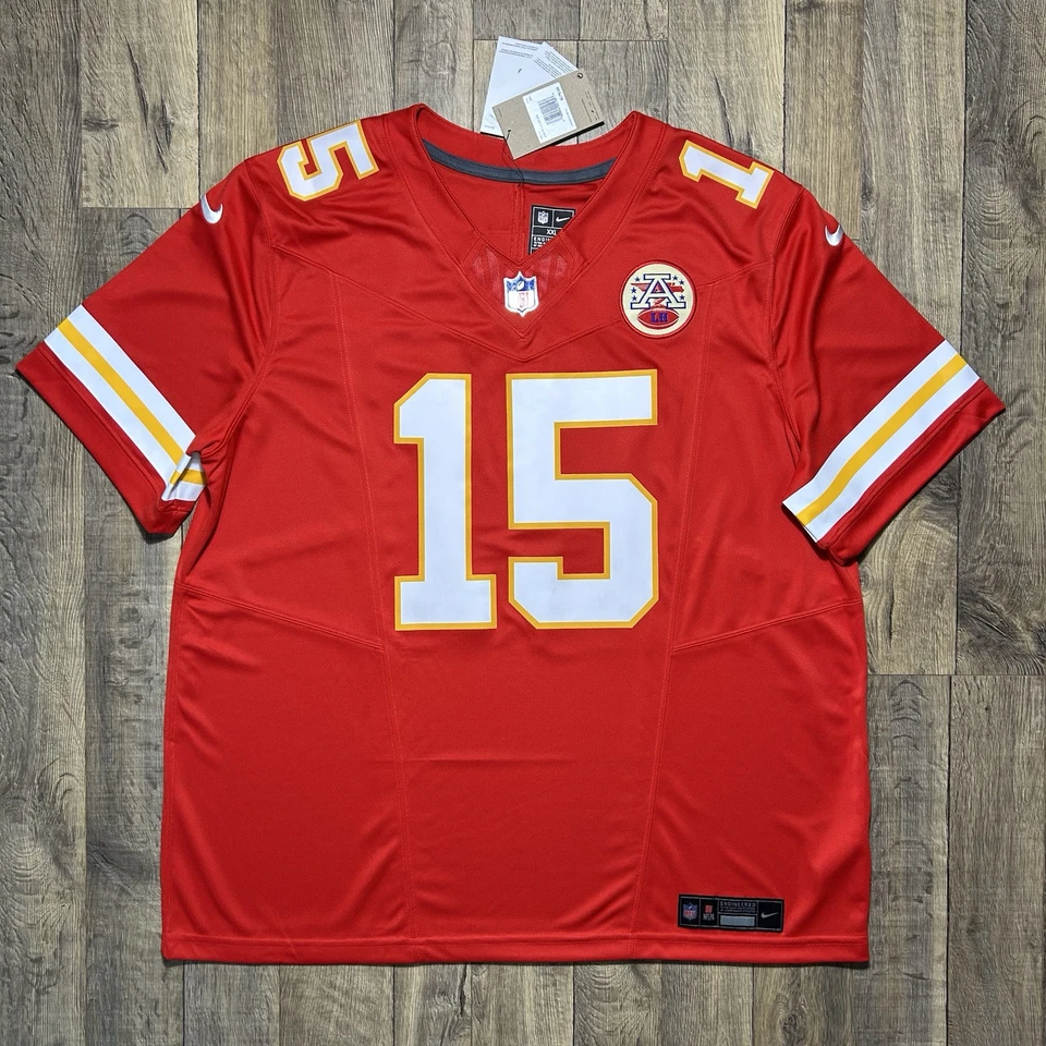 PATRICK MAHOMES Chiefs NFL Nike Jersey Mens XL VAPOR FUSE NS