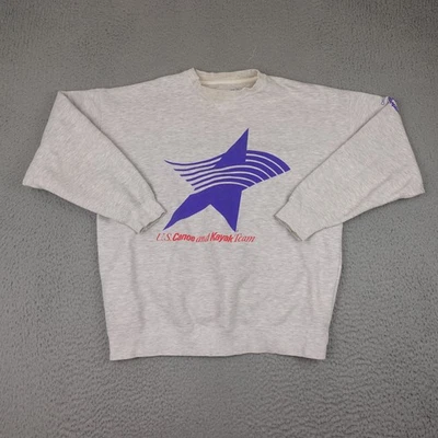 Suéter Vintage Equipo de Canoa Kayak de EE. UU. Para Hombres XL Pullover Olímpico Campeón Años 90 Foto 1 de 4