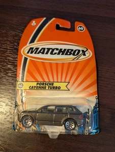 Matchbox MBX Metal (2005) Carbón Porsche Cayenne Turbo Coche de Juguete #60 - Imagen 1 de 2