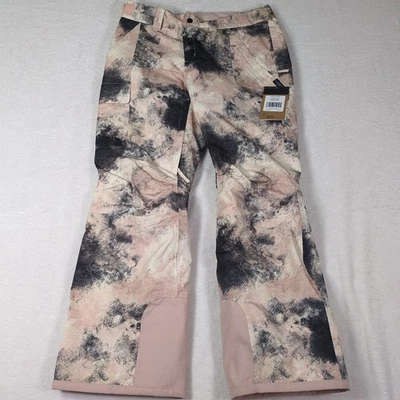 Pantalones de nieve North Face Freedom para mujer medianos cortos aislados rosa esquí snowboard Foto 1 de 4