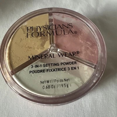 Physicians Formula Mineral Wear 3-in-1 Setting Powder PF11037 Sealed - Image 1 of 4