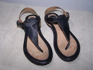 B.O.C Born Concept Damenschuhe Größe 6 schwarz bequeme Sandalen Riemchen Schnalle - Bild 1 von 2