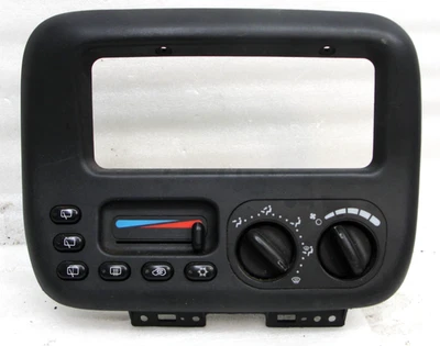 Dodge Caravan climate temp control AC Heat bezel trim 96-00 Town Country Voyager - Image 1 of 4