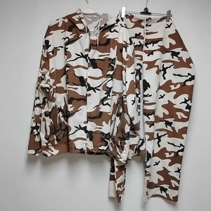 Vintage Hunting Snow Camo Cover-up Jacket & Pants XXL - Picture 1 of 18