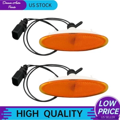2Pcs Front LH + RH Bumper Marker Light For Bentley Gt Gtc Flying Spur 3W0945071F — 第 1/4 张图片