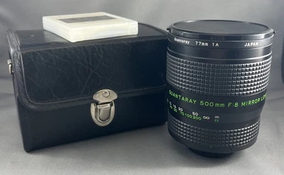Lente espejo Quantaray 500 mm F:8 820564 hecha en Japón Foto 1 de 3