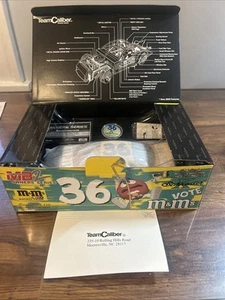 MB2 Owners Series Ken Schrader #36 M & M's VOTE 2002 Pontiac GPRIX w/COA New - Picture 1 of 12