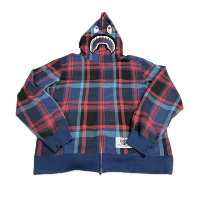Bape Shark Sudadera con Capucha Cremallera Completa JP Talla 3XL Buena Chaqueta Informal Usada Halloween Foto 1 de 4