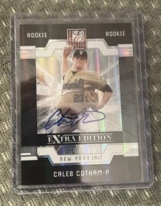 2009 Donruss Elite Extra Edition - Caleb Cotham New York Yankees #97 264/549 RC  - Picture 1 of 2