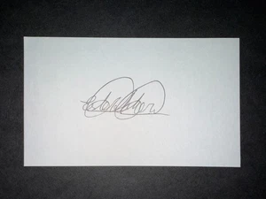 Estevan Florial, YANKEES (2020 Debut) SIGNED 3x5 Index Card (HS) - Picture 1 of 1