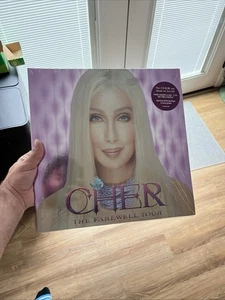 Cher, Farewell Tour, 2 LP Pink & Purple Colour Vinyl in Metallic Gatefold.  New - Picture 1 of 4