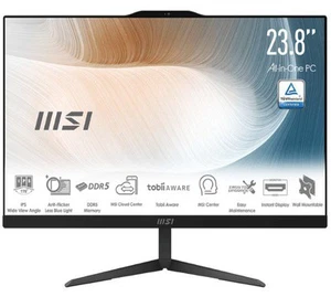 MSI Modern AM242P 1M-1833AU,Black, 23.8" Non-Touch, Core 5 120U/D5 16GB/1TB S... - Picture 1 of 4