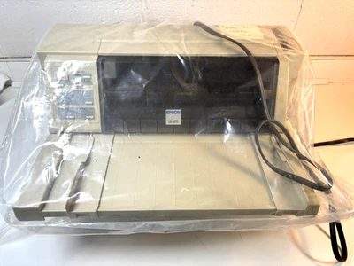 Винтажный точечный матричный компьютерный принтер Epson LQ-670 - Изображение 1 из 4