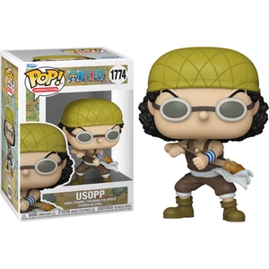 ONE PIECE - Usopp with Rubber Band Pop! Vinyl Figure + POP PROTECTOR - Picture 1 of 5