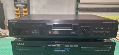 Sony MiniDisc Deck MDS-JE330 – gepflegt, voll funktionsfähig, mit Original-FB - Bild 1 von 4