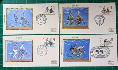 1978 Cycling Colorano Set of 4 FDC - Image 1 of 2