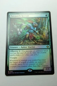 MTG Pawpatch Recruit x1-Foil -Bloomburrow-Lightly Played - Picture 1 of 1