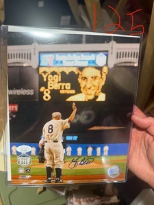 HOF Yogi Berra 8x10 Autographed Signed Photo NY Yankees Stadium Final Game 2008 - Picture 1 of 1
