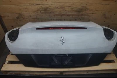 Rear Trunk Deck Lid Assembly Wrapped White 69803810 OEM Ferrari California 2010 Foto 1 de 4