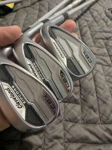 Great Women's Right Cleveland CBX zipcore wedge set.52,56,60.graphite..ladies - Picture 1 of 8