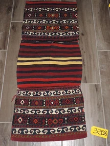 21" x 50" Turkish Wool Tribal Saddlebag - Picture 1 of 12