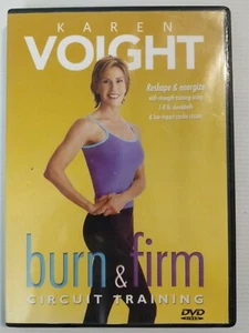 Karen Voight: Burn Firm Circuit Training exercise dvd - Picture 1 of 3