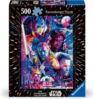 Ravensburger Star Wars Hyperspace The Phantom Menace Jigsaw Puzzle (500 Pieces) - Image 1 of 2