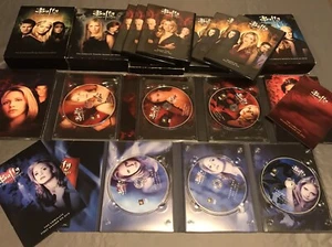 BUFFY THE VAMPIRE SLAYER COMPLETE SERIES SEASONS 1-7 DVDs 2017, 39 DISCS - Picture 1 of 3