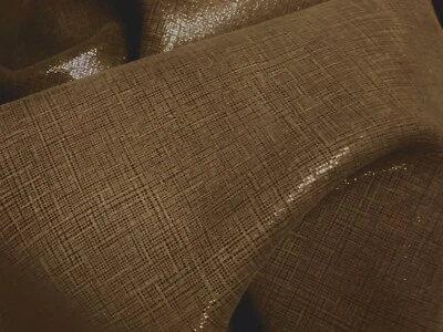 Shimmering Suede Copper Leather Cowhides.  Leather Hides. - Image 1 of 2