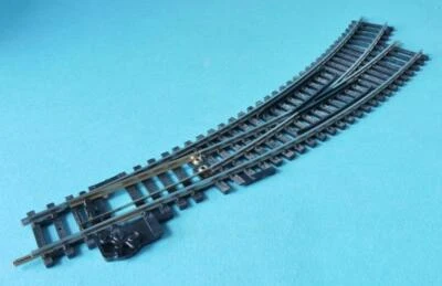 HORNBY CURVED POINT R640 LEFT HAND POINT STEEL TRACK NEW NOT IN PACKET - Image 1 of 2