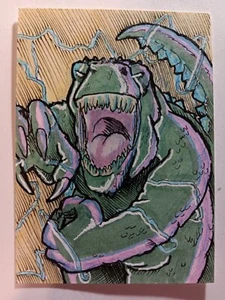 Godzilla Kaiju Sketchkarte von JACS - Bild 1 von 3