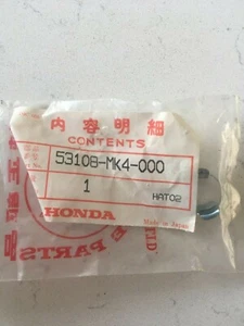 Honda NOS 53108-MK4-00 SNAP RING FREE SHIPPING! - Imagen 1 de 2