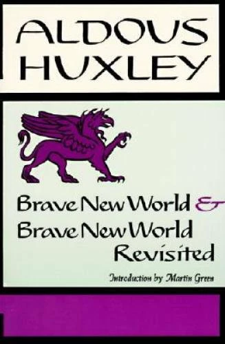 Brave New World & Brave New World Revisited - Paperback By Aldous Huxley - GOOD Foto 1 de 1