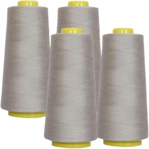 4 Pack of 3000 (12,000 Total) Yard Spools Sewing Thread All Purpose - Picture 1 of 25