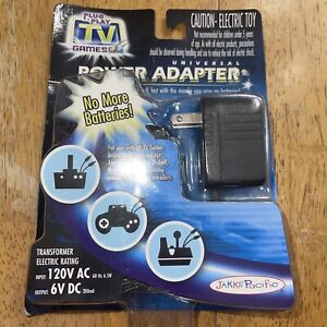 Plug It In and Play TV Games Universal Power Adapter NEW
