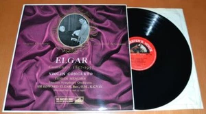 1965 HMV Mono ALP 1456 Vinyl LP - Elgar Violin Concerto - Yehudi Menuhin LSO - Picture 1 of 8